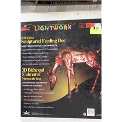 3D DELUXE SCULPTURE FEEDING DOE X2