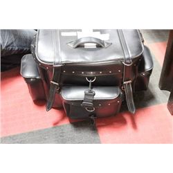 SADDLE BAG W RIDING CHAPS AND JACKET SIZE M