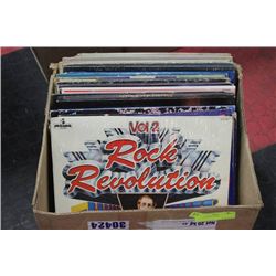BOX OF OLD RECORDS