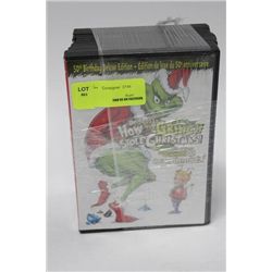 BUNDLE OF CHRISTMAS DVD'S