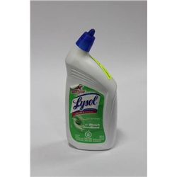 BOTTLE OF LYSOL TOILET BOWL CLEANER AS THEY COME