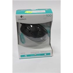LOGITECH M100 CORDED USB MOUSE