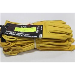 BUNDLE WITH 4 PAIRS BOB DALE GLOVES XLG