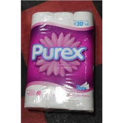 PK OF 15=30 ROLLS PUREX TOILET PAPER