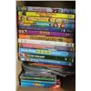 Image 1 : BOX W/ 22 KIDS DVD MOVIES & 10 MUSIC CD'S