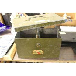 QUEEN REVOLVING SEAT & SHELL BOX(ARMY)