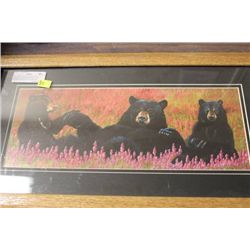 GREGORY DEFOUW PLAYTIME FRAMED PRINT LTD. EDITION