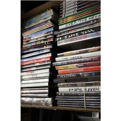 BOX W/ 41 DVD MOVIES & 3 SETS OF MOVIES IN BOX