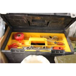 HOLT TOOLBOX WITH MISC TOOLS.
