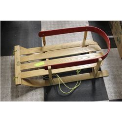 CHILD WOODEN SLEIGH