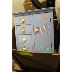 BOX OF KIDS TOYS, ETC.