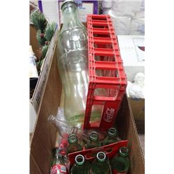 BOX W/ COCA-COLA COLLECTIBLES