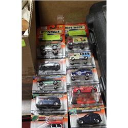 SLEEVE OF 5 MATCHBOX CARS X2