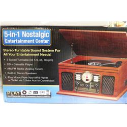 INNOVATIVE TECHNOLOGY 5 IN 1 ENTERTAINMENT CENTER