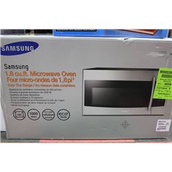 SAMSUNG 1.8 CU.FT OVER THE RANGE MICROWAVE