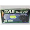 Image 1 : PAIR OF PYLE WAVE 120 WATT 5 1/4" 2 WAY SPEAKERS
