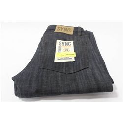 PAIR OF NEW SYNC USA MADE JEANS ON CHOICE: SIZE 28