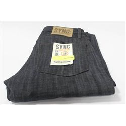 PAIR OF NEW SYNC USA MADE JEANS ON CHOICE: SIZE 30