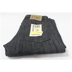 PAIR OF NEW SYNC USA MADE JEANS ON CHOICE: SIZE 32