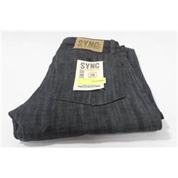 PAIR OF NEW SYNC USA MADE JEANS ON CHOICE: SIZE 34