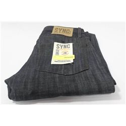 PAIR OF NEW SYNC USA MADE JEANS ON CHOICE: SIZE 36