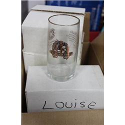 GOLD TRIM CANADIAN DERBY COLLECTOR CUPS