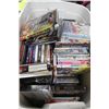 Image 1 : LARGE TOTE WITH OVER 100 DVDS (SOME NEVER OPENED)