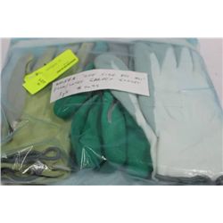PK OF 3 O/S LATEX GARDEN GLOVES X4