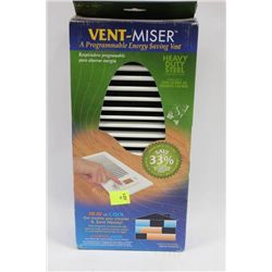 VENT-MISER PROGRAMMABLE ENERGY SAVING VENT