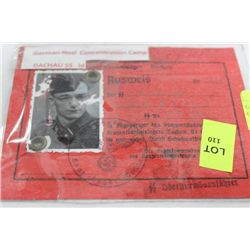 GERMAN NAZI CONCENTRATION CAMP SS