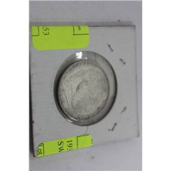 1937 NAZI SILVER COIN WITH SWASTIKA