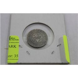 1942 NAZI JEWISH GHETTO 5 MARK