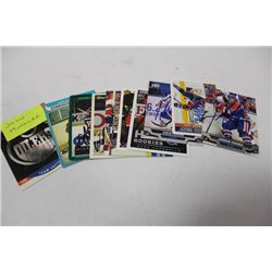 11 SIGNED OILER CARDS