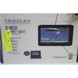 PROSCAN 9" INCH INTERNET TABLET W/KEYBOARD CASE