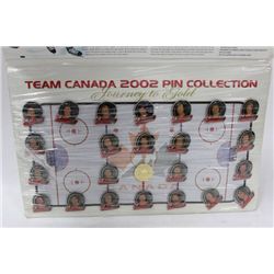 2002 TEAM CANADA NHL PIN COLLECTION
