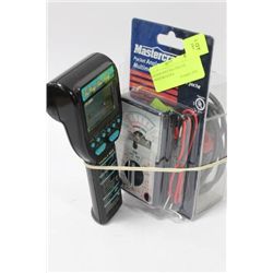 MASTERCRAFT MULTIMETER, ENGINE HEATER &