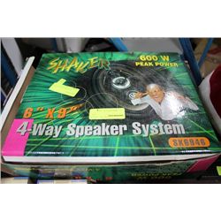 SHAKER SPEAKERS FOR VEHICLE X2