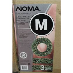 NOMA INDOOR LIGHTED WREATH