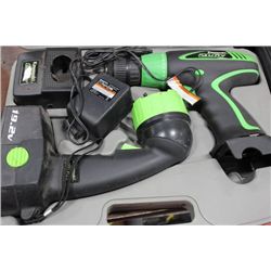 KAWASAKI 19.2V DRILL W/ LIGHT