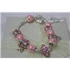 Image 1 : .925 SILVER CHARM BRACELET