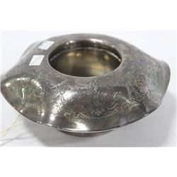 ROGERS SILVER PLATE VINTAGE GRAPE & VINE BOWL