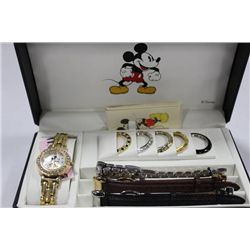 LADIES MICKEY MOUSE INTERCHANGABLE WATCH