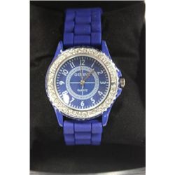 GENEVA WATCH ON CHOICE BLUE