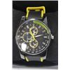 Image 1 : STAINLESS STEEL BLACK WATCH