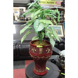 SHOWHOME ARTIFICIAL PLANT W VASE