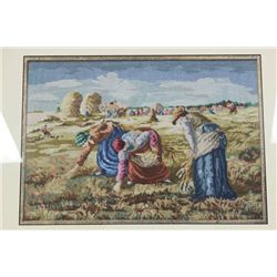 ESTATE FRAMED NEEDLEPOINT PICTURE ON CHOICE