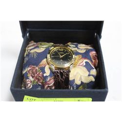 CAPRICE WATCH W/ ALLIGATOR STRAP (USED)