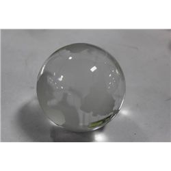 CRYSTAL WORLD GLOBE