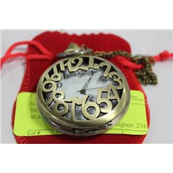 NUMERICAL PATTERN POCKET WATCH