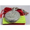 Image 1 : SILVER COLORED DRAGON POCKET WATCH
